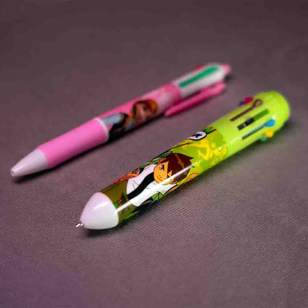 Ben 10 and Frozen Nostalgia Multicolor Pen
