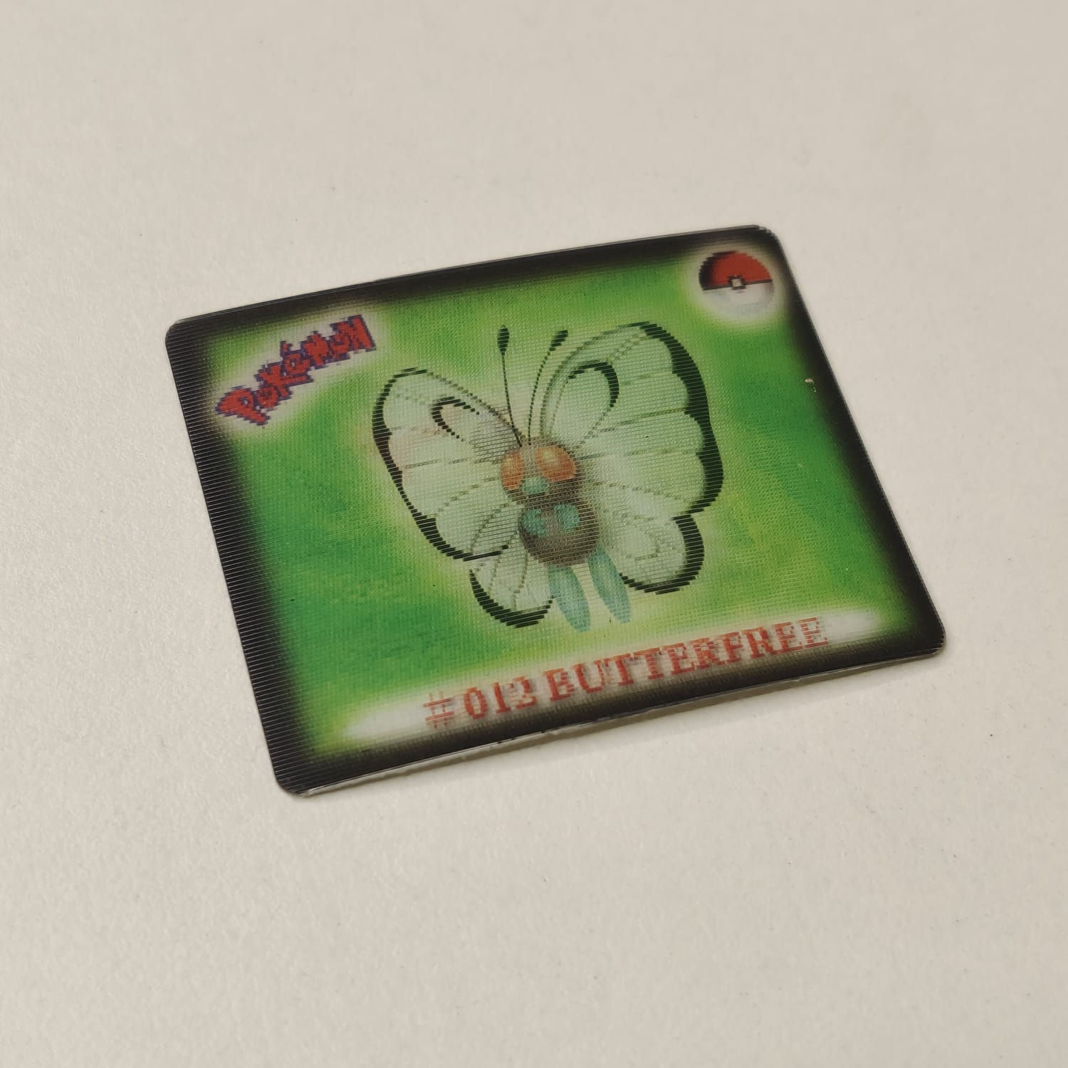 Butterfree Lenticular motion card