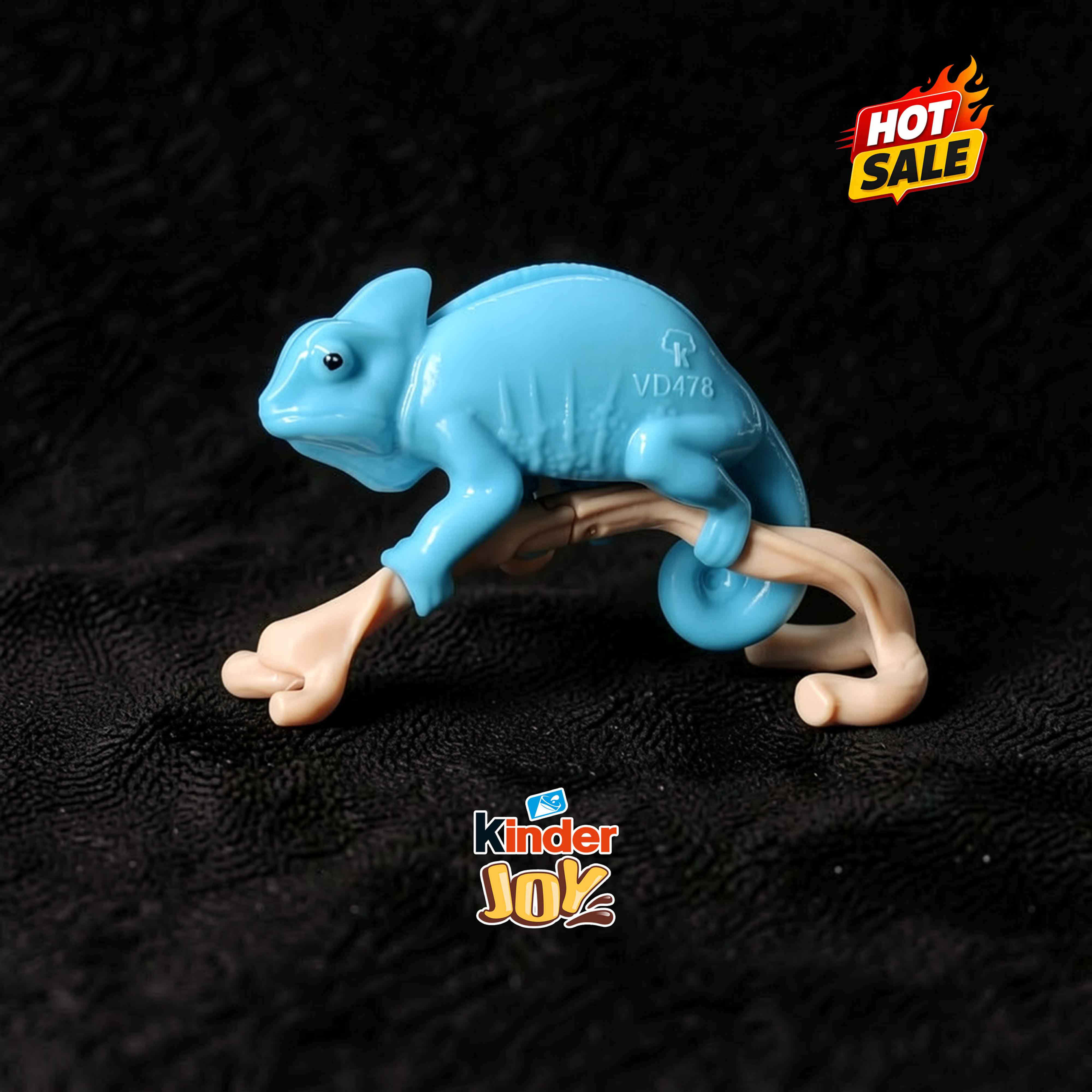 KinderJoy Animal Natoons Cameleon figurine