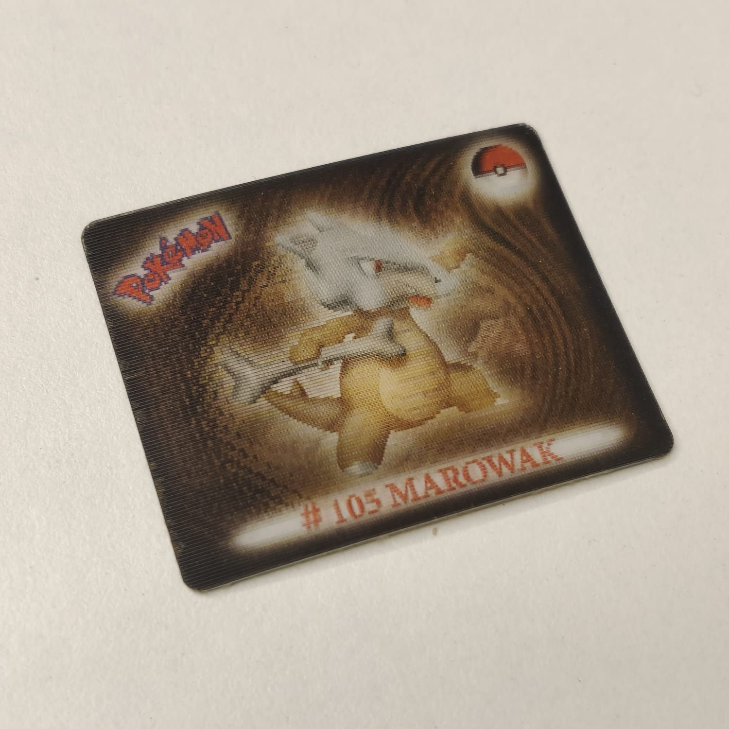 Marowak Lenticular motion card