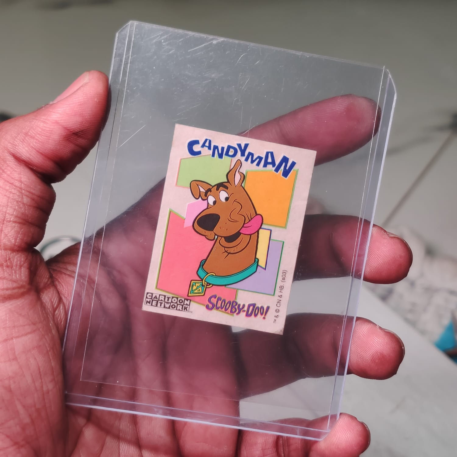 Rare Candyman Scooby Doo Tattoo with Protector