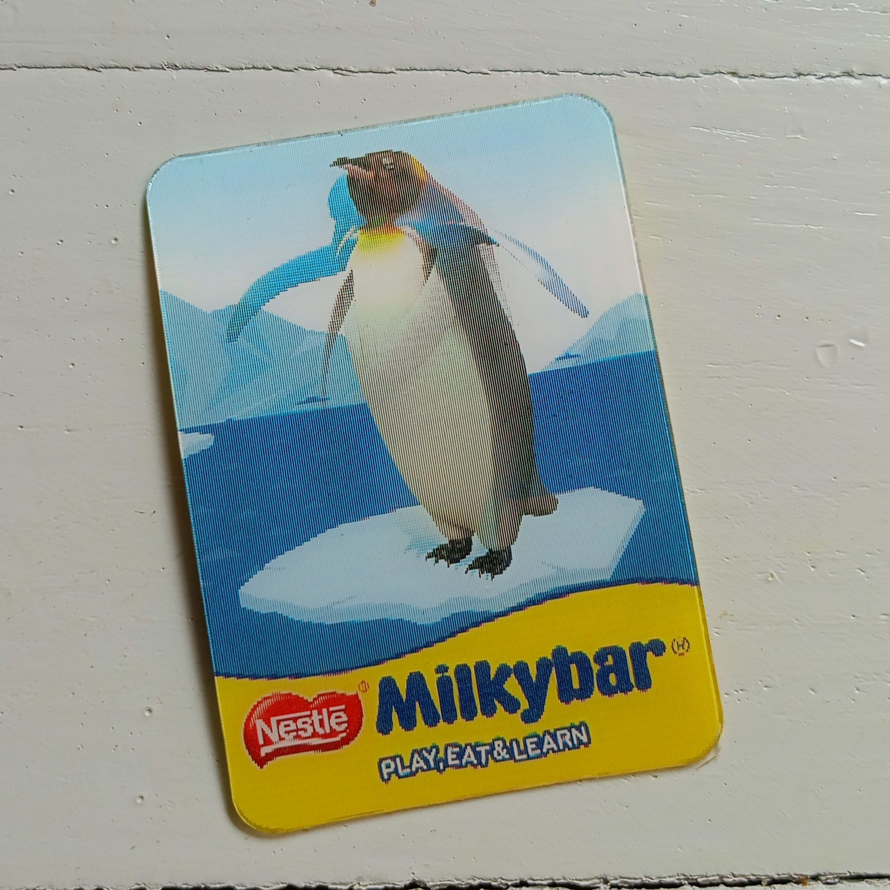 Milky bar 3D Animal  Motion Lenticular Cards
