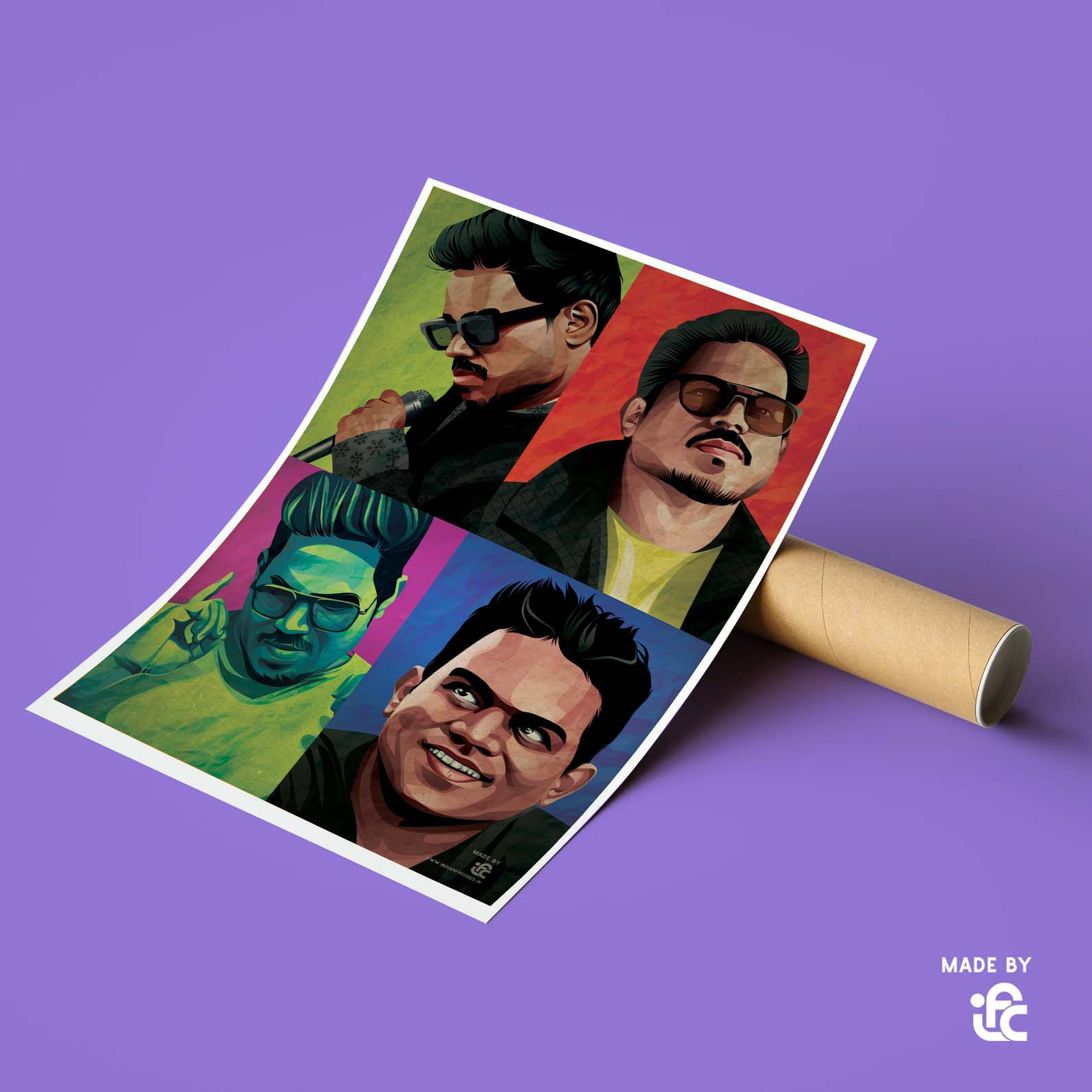 Yuvan Colorful Combo Poster