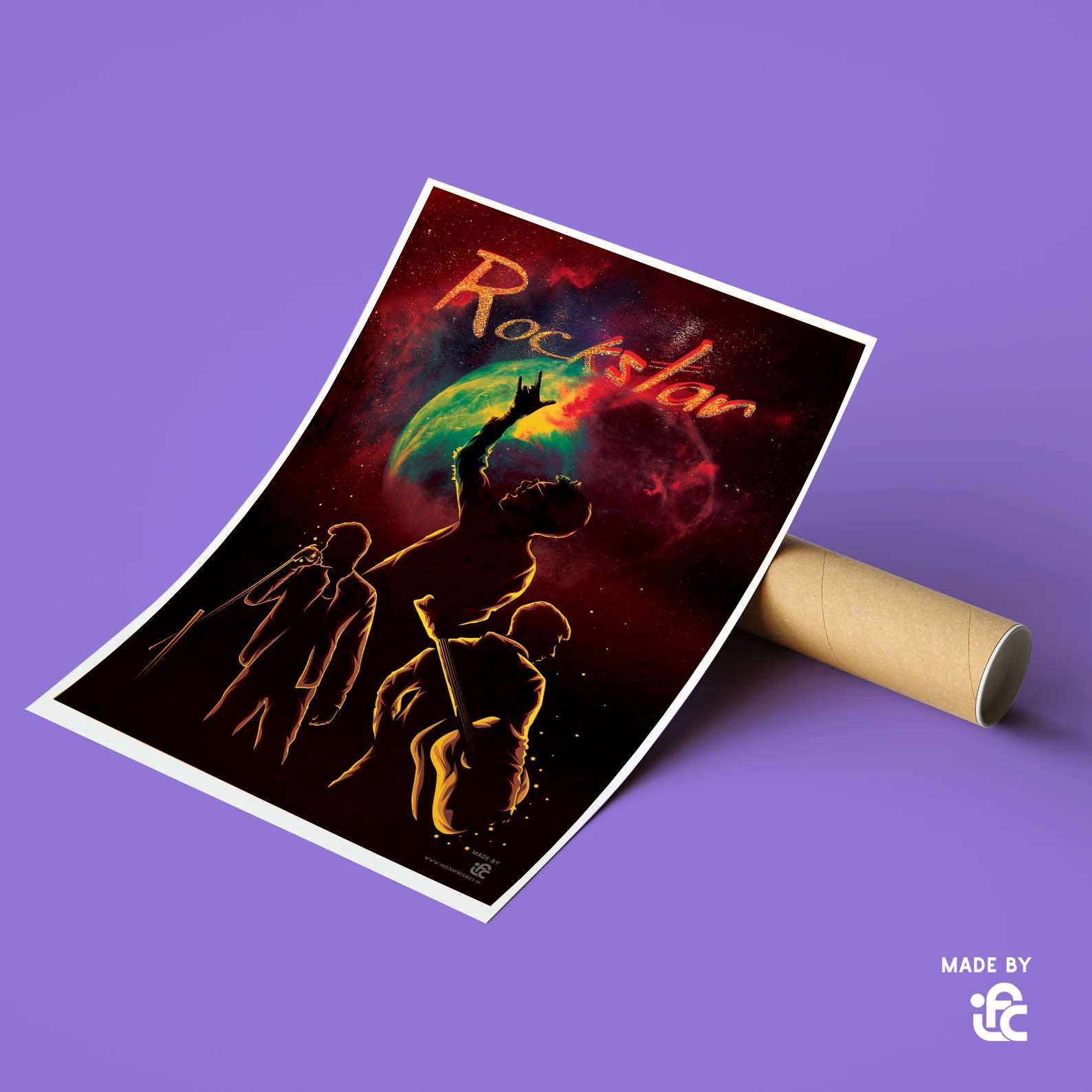 Anirudh Rockstar Poster