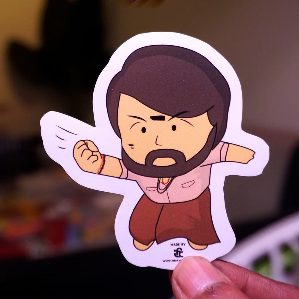 Master Bavaani Laptop Sticker