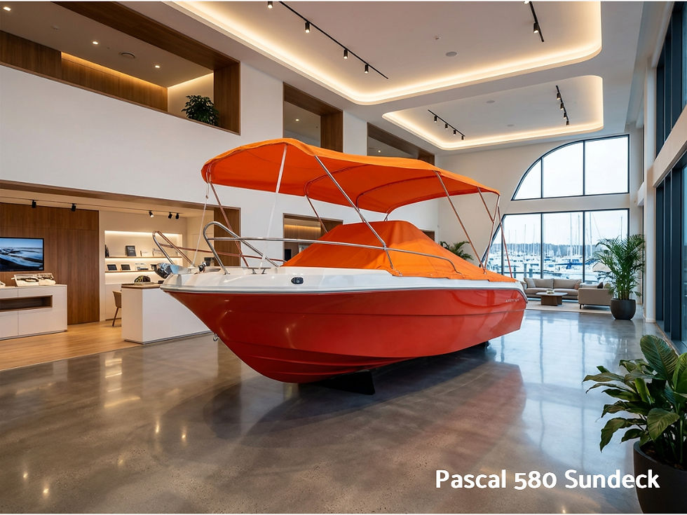 Thumbnail: PASCAL 580 Open + Suzuki 60 PS   -  From EUR 24.990- EUR