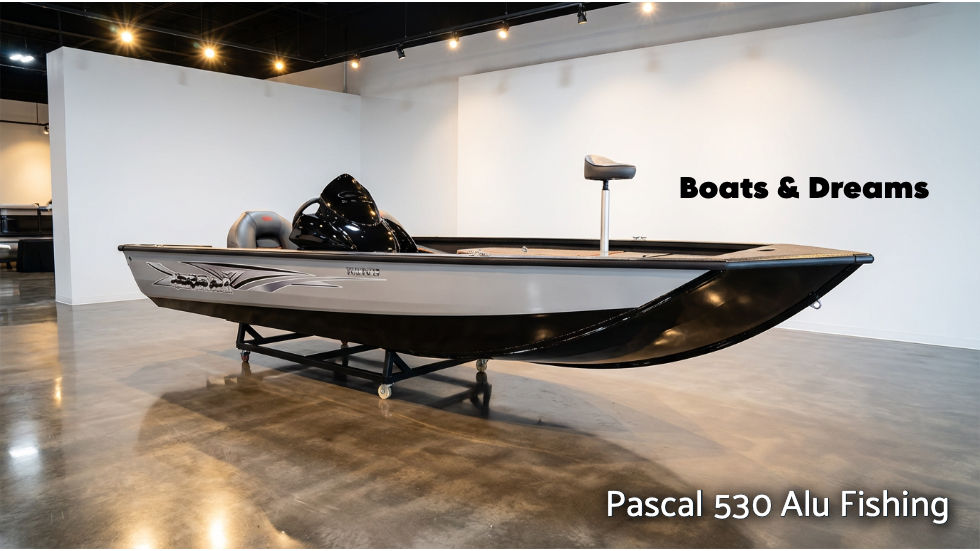 Thumbnail: Pascal 530 Fishing Alu + 6KW ELECTRIC Engine + Akku - 2026 FROM 25.350 EUR