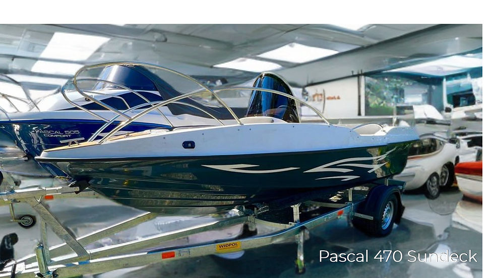Thumbnail: PASCAL 470 SUNDECK ELECTRIC LAKE Version - from 19.900 EUR