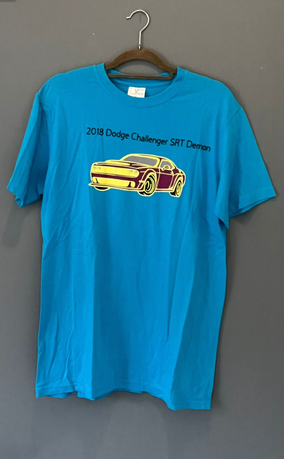 Blue Cotton, Dodge Challenger T-shirt, XL
