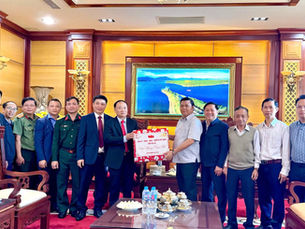 Lãnh đạo tỉnh Gia Lai thăm, chúc Tết Tập đoàn Đức Long Gia Lai