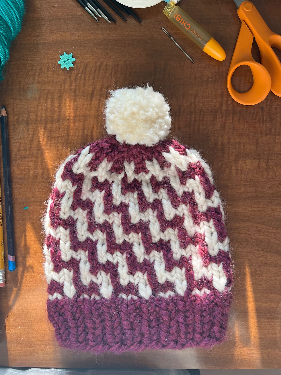 Thumbnail: Diagonal Dreams Hat