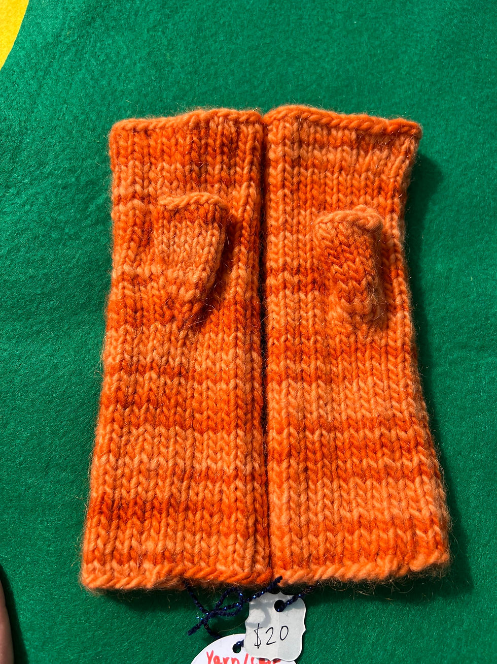 Thumbnail: Orange Mitts