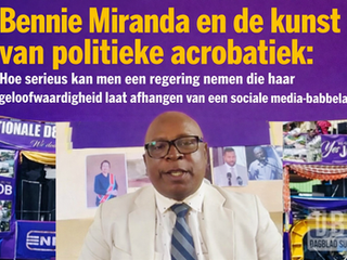 Bennie Miranda en de kunst van politieke acrobatiek