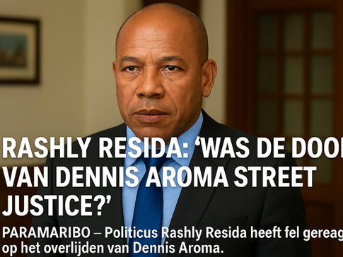 Rashly Resida: “Was de dood van Dennis Aroma street justice?”