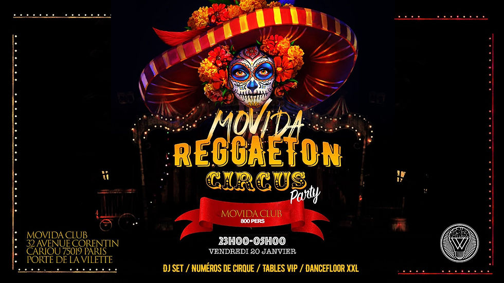 Wattsmyname présente : Movida Reggaeton circus