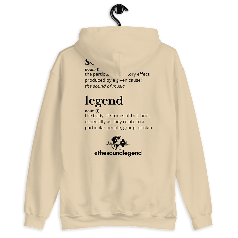 Миниатюра: The Definition | Black font | Unisex Hoodie