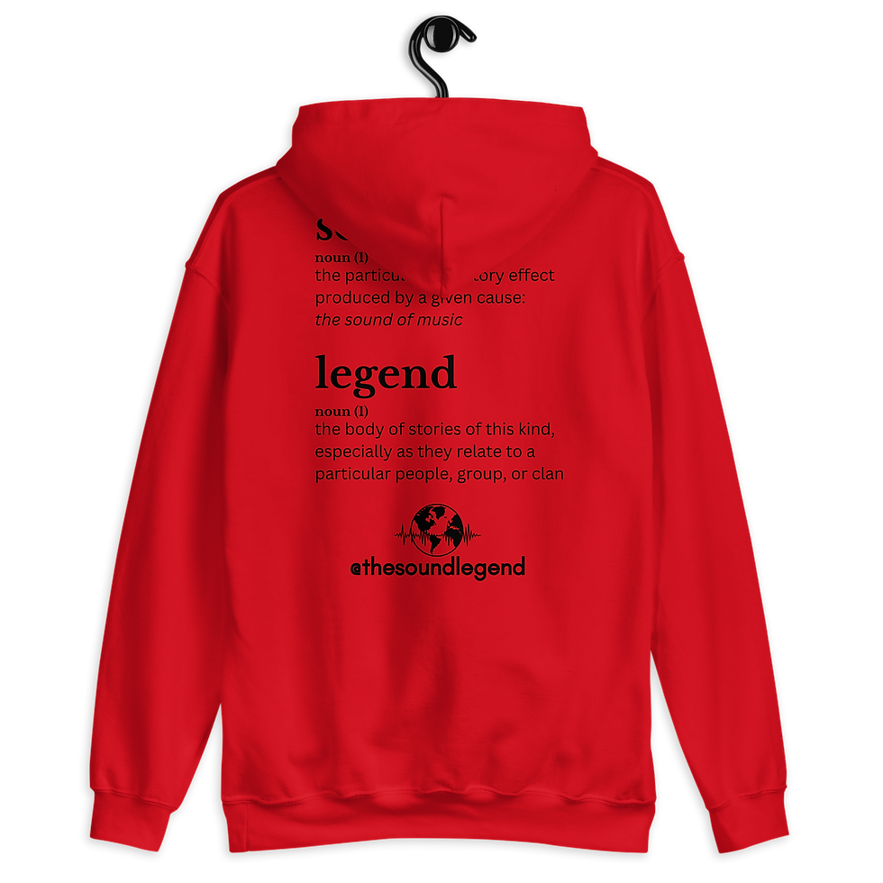 Миниатюра: The Definition | Black font | Unisex Hoodie