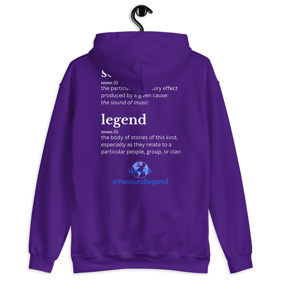 Miniaturbild: The Definition | White font | Unisex Hoodie