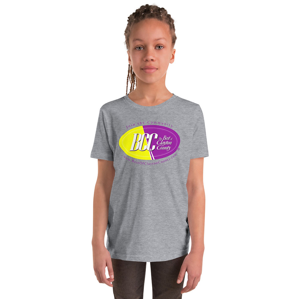 Thumbnail: Youth Short Sleeve T-Shirt- The Best of Clayton County