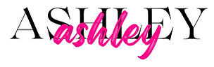ashley in black and pink