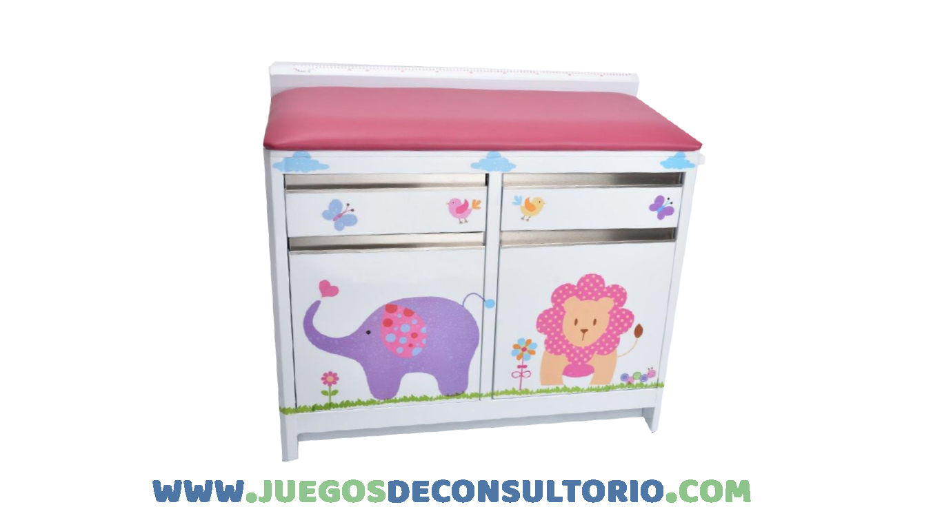 Mesa pediátrica Grand Plus c/Cenefa 32-126