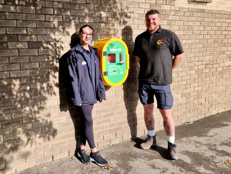 Defibrillator Cabinet Installation By REM