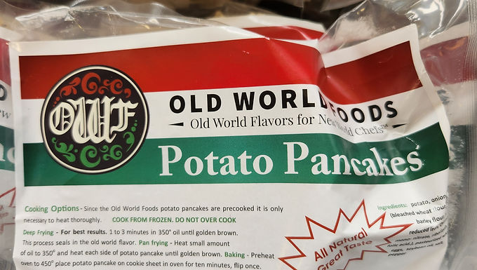 Old World Foods Potato Pancakes