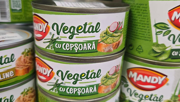 Mandy Vegetal cu Cepsoara Vegetable Pate with Onion