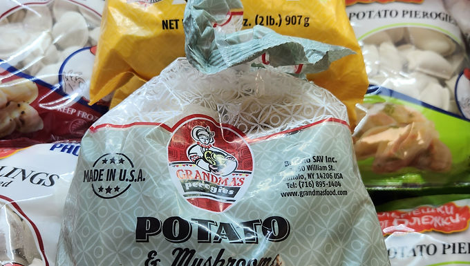 Grandma's Perogies Potato and Mushroom 