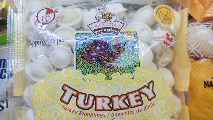 Grandma's Pierogies Turkey Dumpling Pelmeni