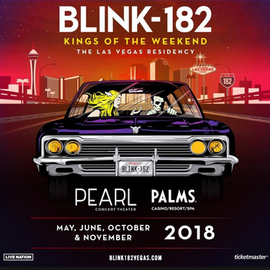 blink-182’s “KINGS OF THE WEEKEND” ROCK RESIDENCY Continues in June at The Pearl at the Palms