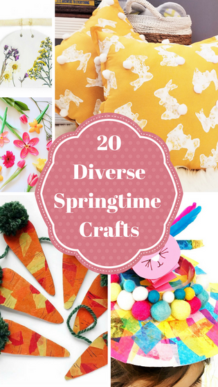 20 Diverse Springtime Crafts