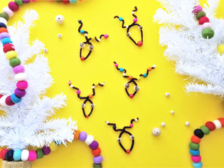 Pipe Cleaner Reindeer