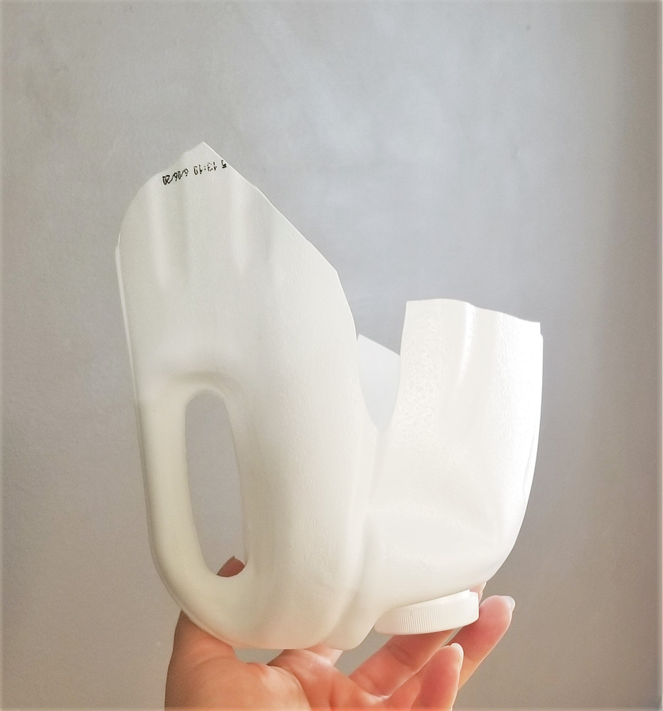 Milk Jug Plant Holder