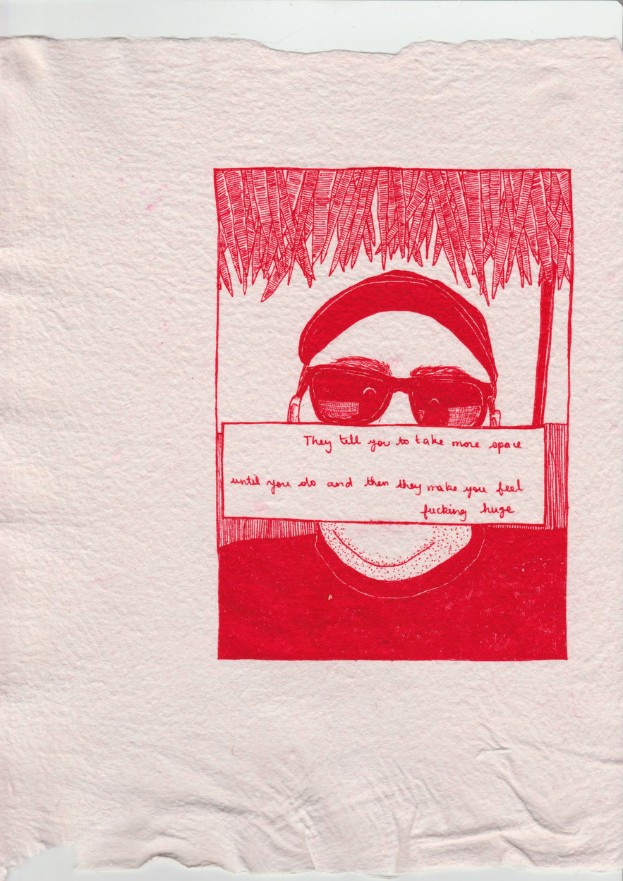 The human head is really heavy n.9 (sold)