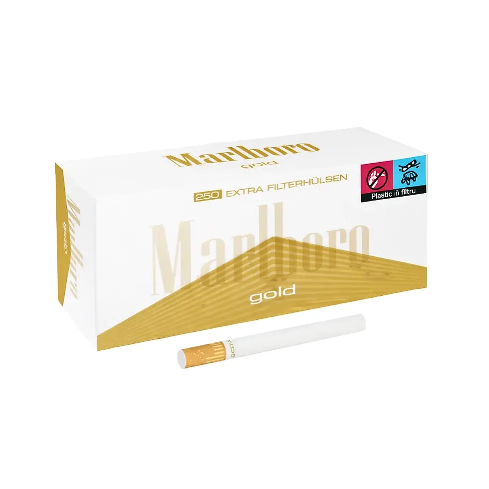 tuburi tigari marlboro gold extra 25mm 250 bucati filtru maro