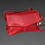 Thumbnail: M&M Leather Crossbody Bag Red Style 136