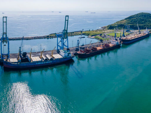Porto de Imbituba em alta: recordes em movimentação e novo protagonismo logístico.