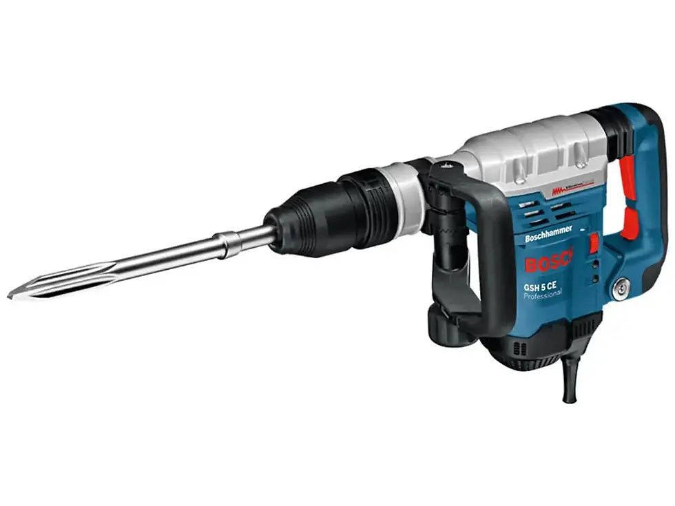 Handheld electric breaker available for tool hire from CCL