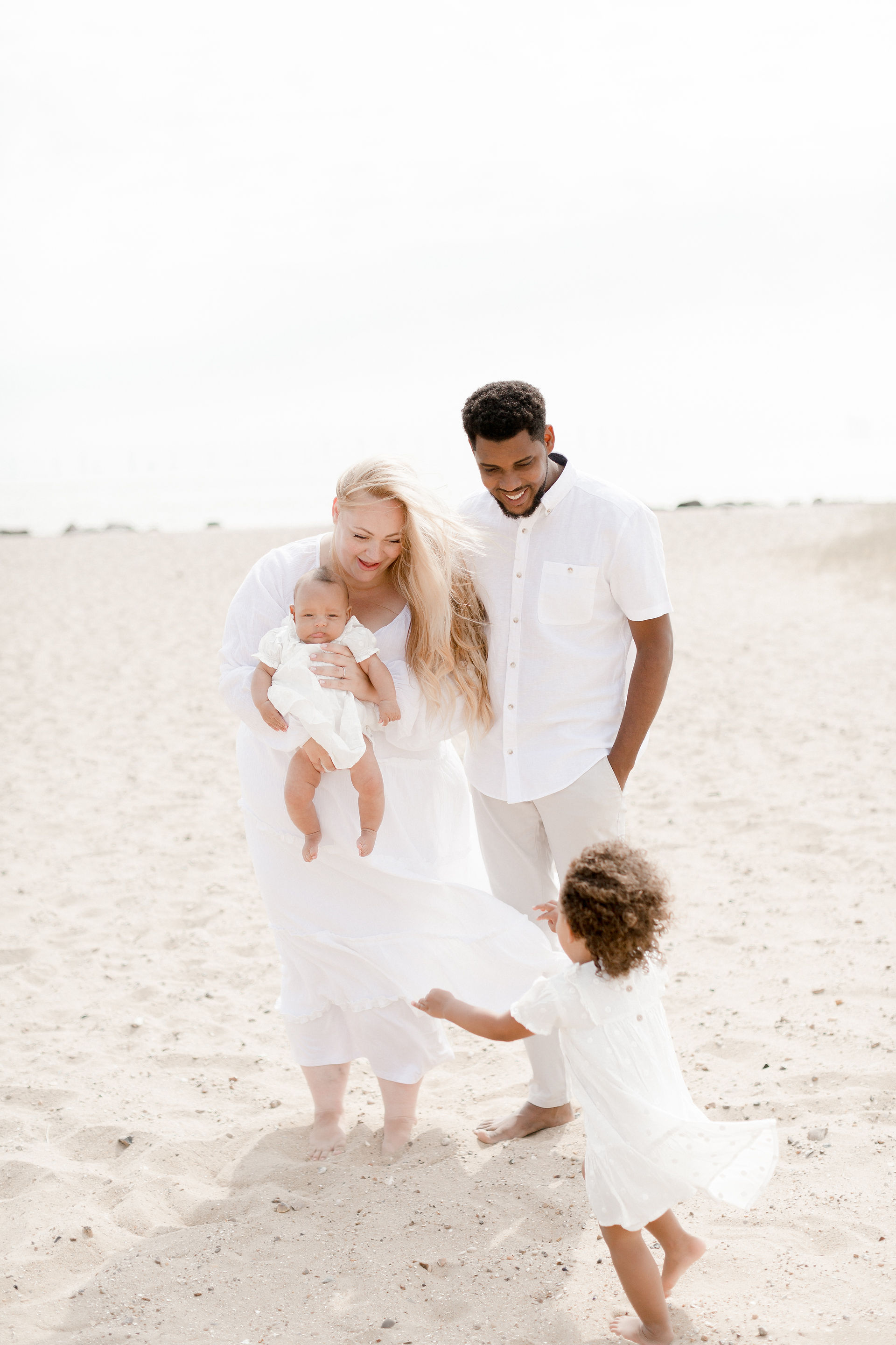 summer beach photography, family, essex, colchester