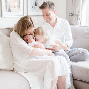 Dreamy In-Home Newborn session | Ivory White Photography