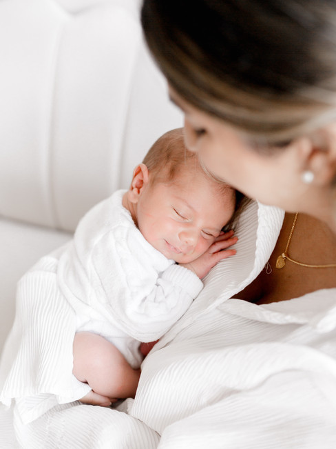 In home newborn session plus pooch! Colchester, Essex