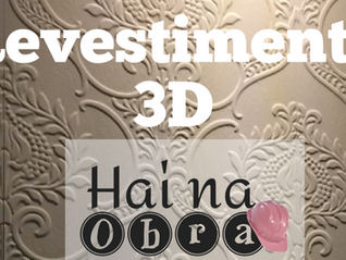 Revestimento 3D - opção para sua decoração.