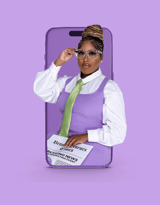 Brunchpreneurs event logo and branding flyer promoting Louisiana-based networking and marketing brunch for entrepreneurs.