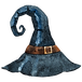 Chapeau de sorcière aquarelle