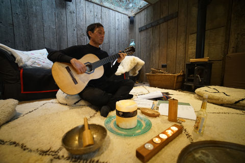 Moshe Halperin - singer songwriter and co founder of Medicine festival