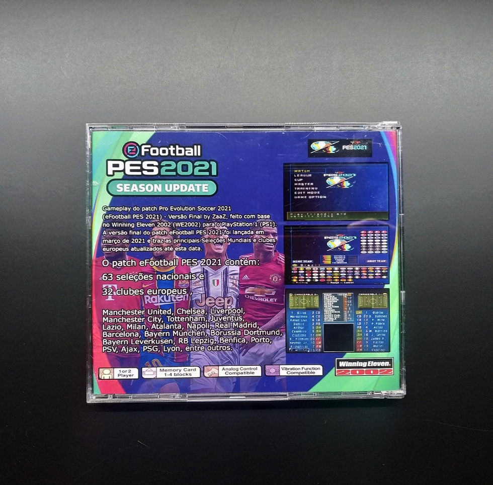 Miniatura: Pes 2021 - Repro Playstation 1 - PS1 By XGAMELIVE