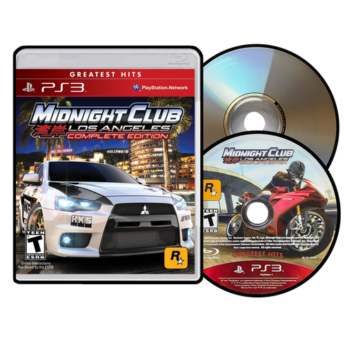 Midnight Club - Los Angeles - Game Ps3 DVD Original By XGAMELIVE