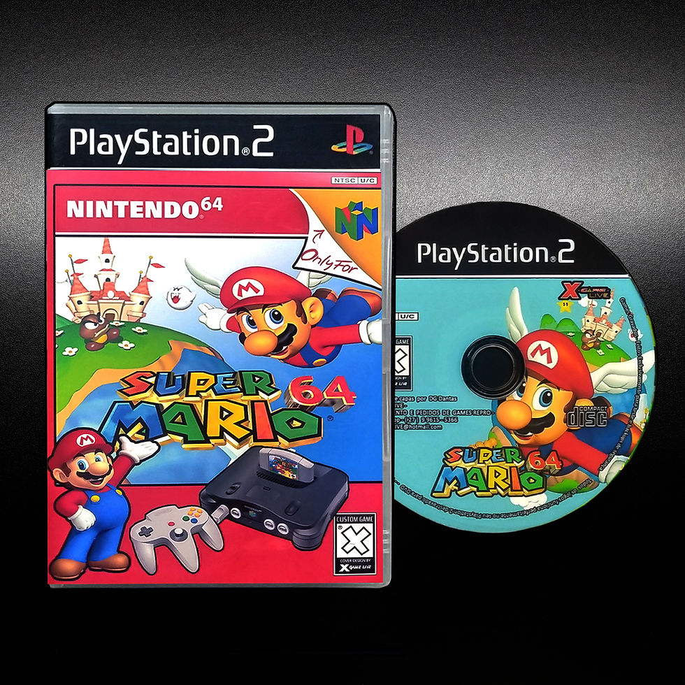 Miniatura: Super Mario 64 - Português - Repro Playstation 2 - Ps2 By XGAMELIVE