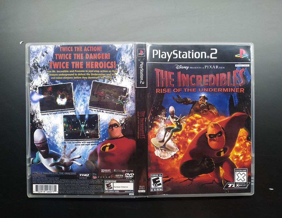 Miniatura: The Incredibles Rise of the Underminer - Repro PS2 by XGAMELIVE